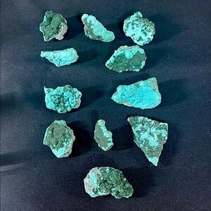 Chrysocolla and Malachite